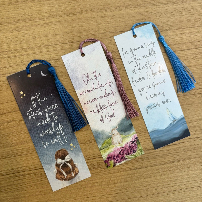 

Set Bookmark Pembatas Buku Ayat Alkitab