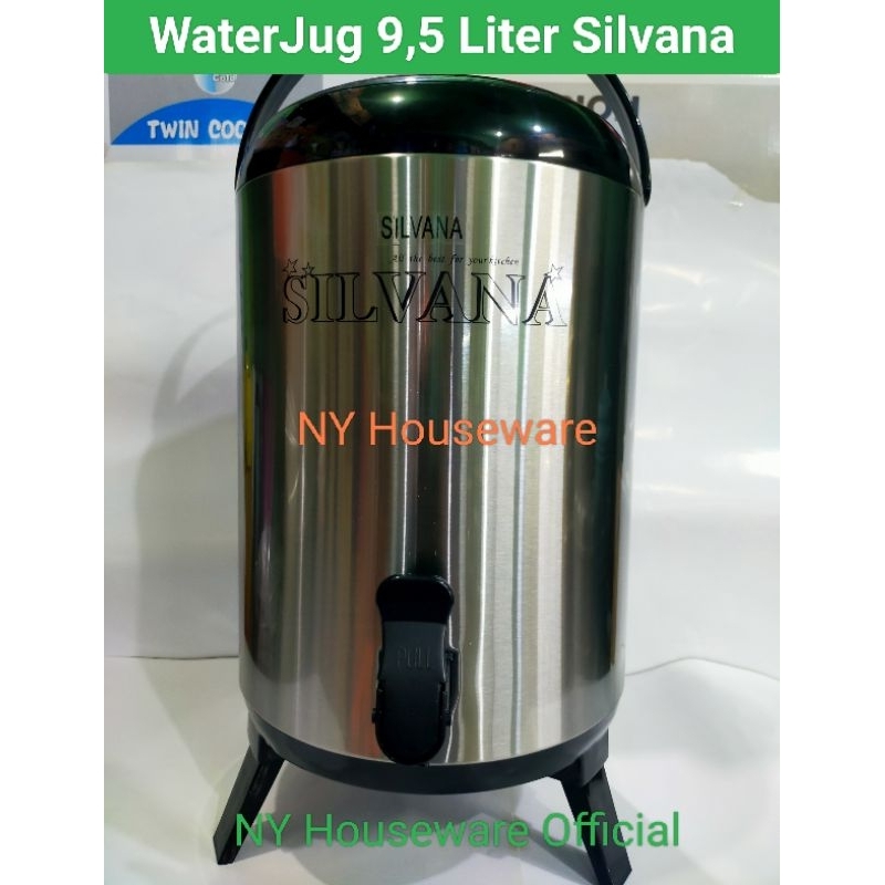 [NY] Water Jug 9,5 Liter Silvana / Wadah Air Panas & Dingin