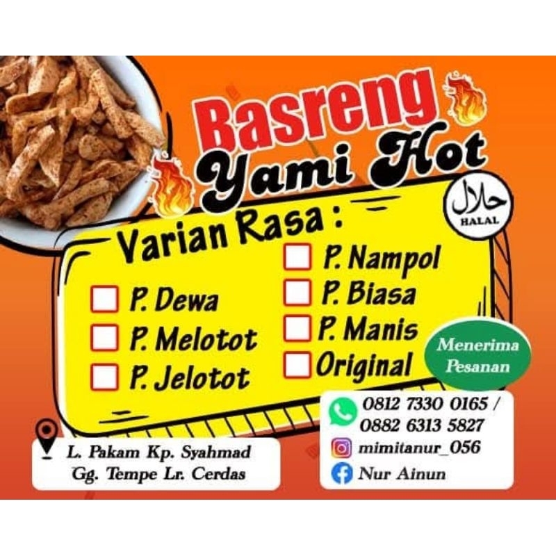 

keripik basreng kiloan /basreng enak viral