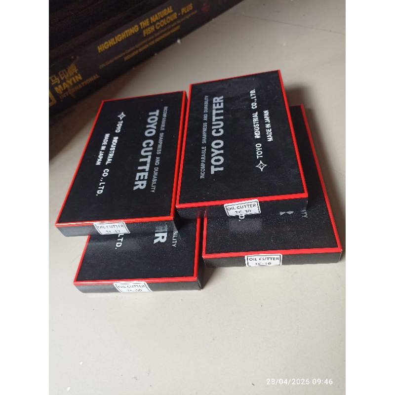 pisau potong kaca Toyo cutter tc 90 tc 30 tc 17 tc 10 alat potong belah kaca original toyo japan