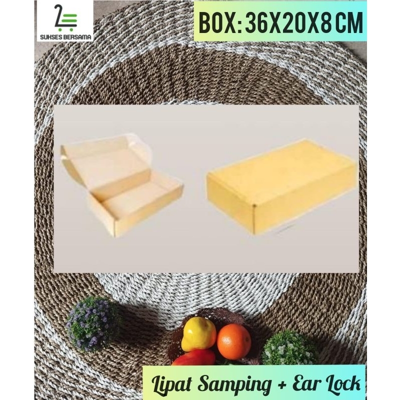 

Box 36x20x8cm/Kardus/Hampers/Baju (babe)/tinggi8/packing