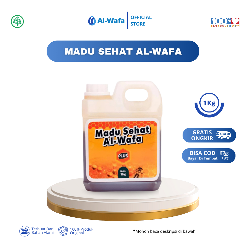 

AL WAFA Madu SEhat Al Wafa | Madu Hutan Liar 1 Kg Untuk Menjaga Stamina