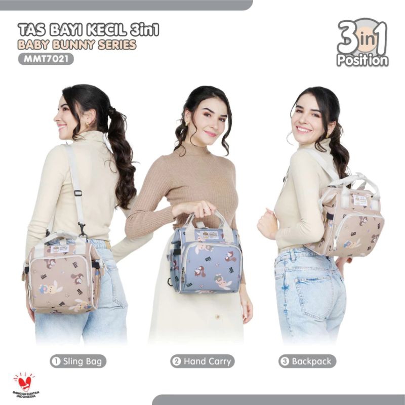 Moru Motto Tas Bayi Kecil 3in1 MMT7021