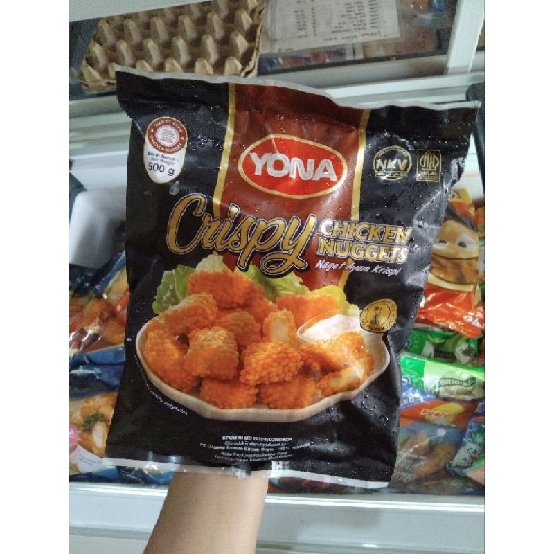 

Yona crispy chicken nugget 500gr