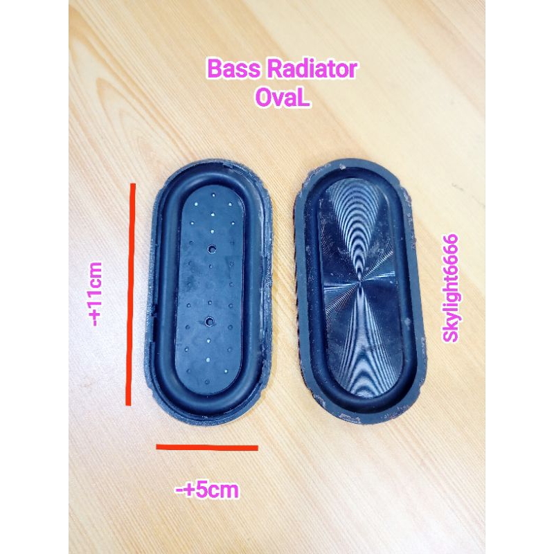 Bass Radiator OvaL P=11cm L=5cm Copotan