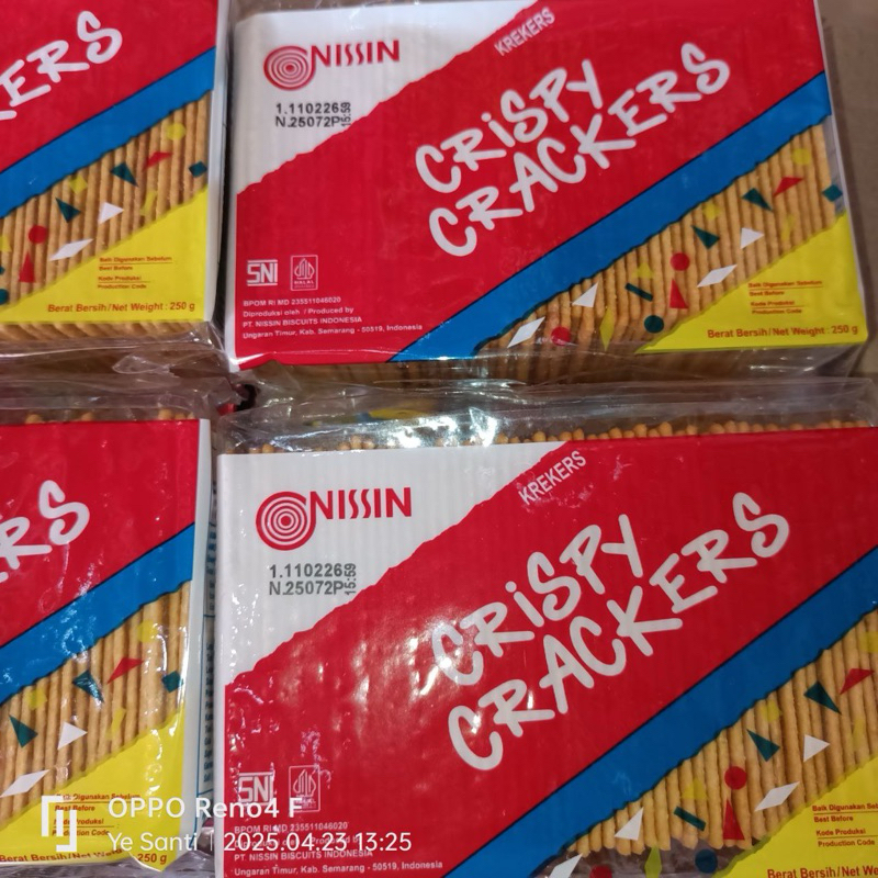 

Nissin Crispy Crackers 250g