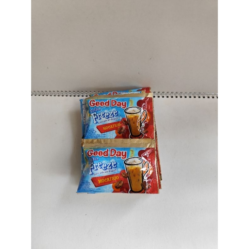 

Good Day Freeze Mocafrio Renceng 10 sachet x 30 gram