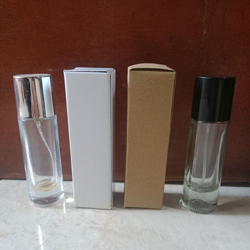

Kardus Putih Botol Parfum 30ml, 12×3,5×3,5 cm
