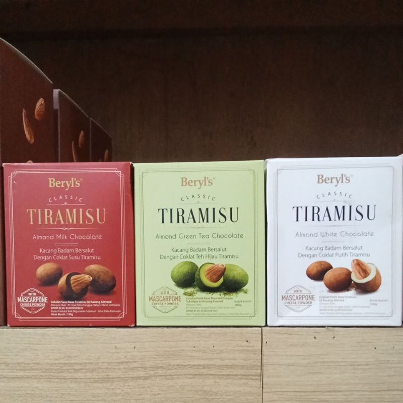 

Cokelat almond Beryl's Tiramisu Clasic