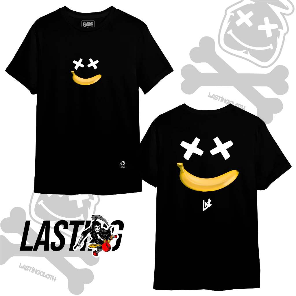 Lasting Kaos Banana Kaos Distro / Baju Lasting Cloth