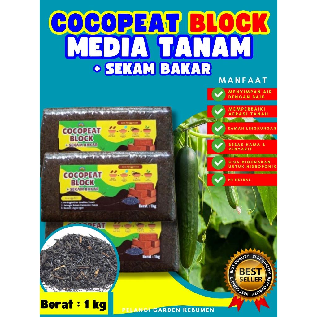 PROMO  Cocopeat Serabut Kelapa, Cocopeat Serbuk, Cocopeat Sulcata