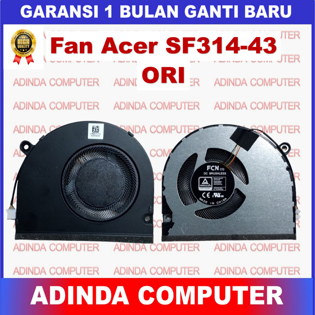 Fan Kipas Laptop Acer Swift SF314-43 SF314-511 SF314 43 511 501B ORI