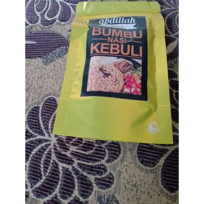 

Bumbu Nasi Kebuli Basah Instan untuk 1/2kg beras