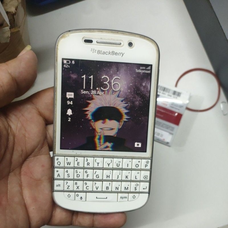 Blackberry Q10 qwert  second normal