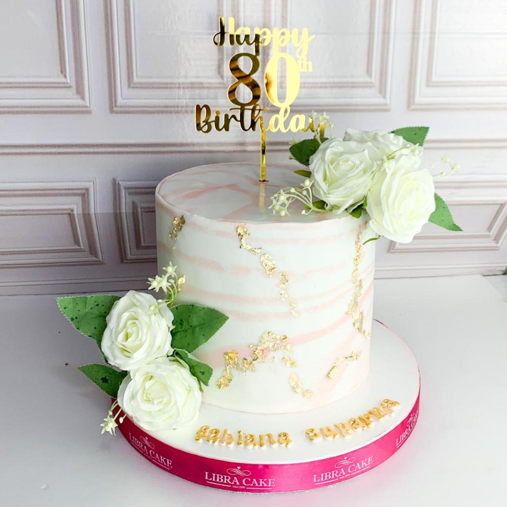 

Kue ulang tahun/Birthday Cake/Kue Ultah tema Flower/Flower Cake