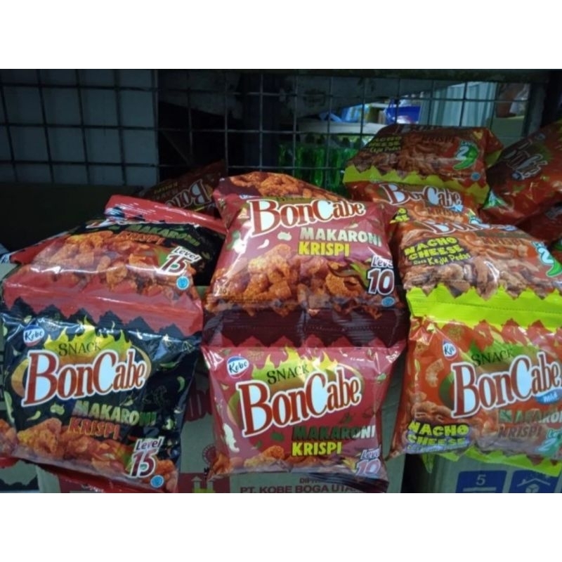 

Makaroni bon cabe lv.15 27gram MINI RENCENG