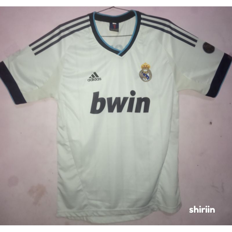 jersey second real madrid Ronaldo multisport size L  no minus sesuai gambar