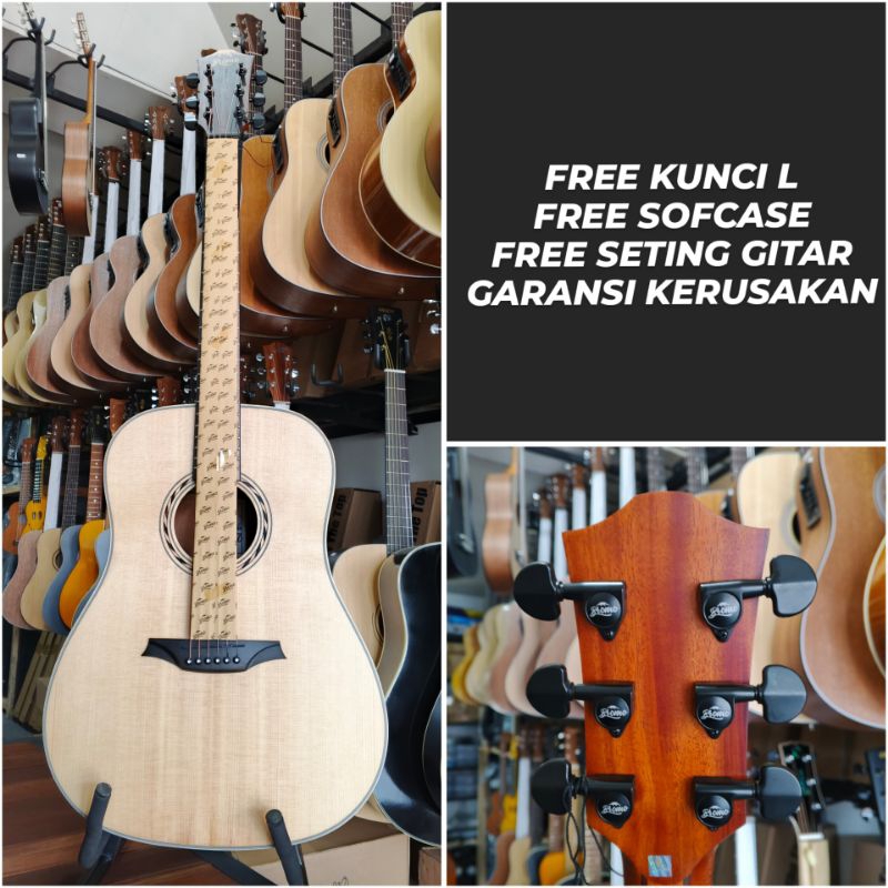 GITAR BROMO BAA 1 GITAR AKUSTIK BROMO BAA 1