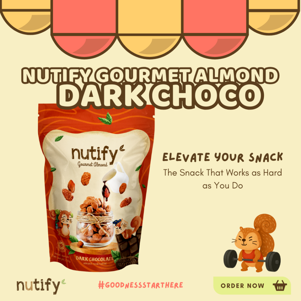 

Nutify Almond Gourmet Dark Chocolate