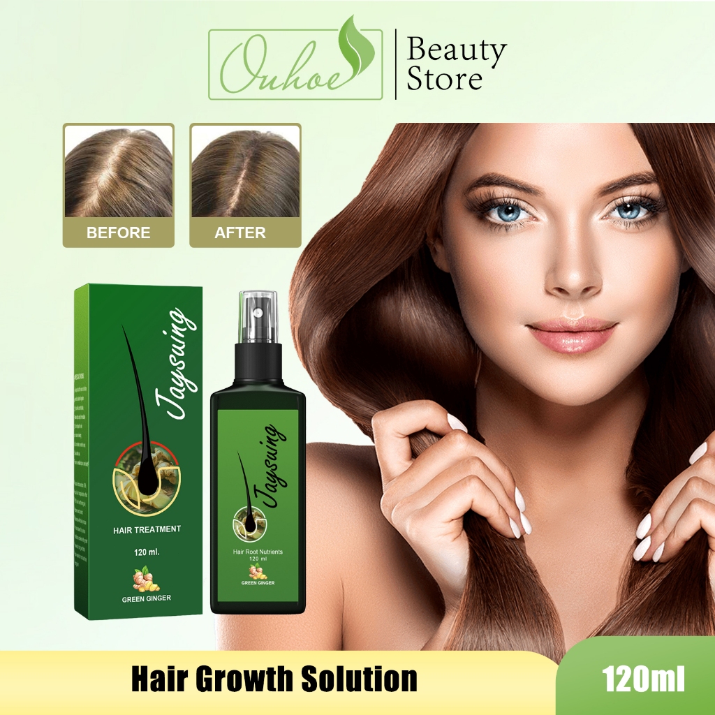 Jaysuing Essence Pertumbuhan Rambut 120ml Semprotan Pertumbuhan Rambut / Esensi Pertumbuhan Rambut u