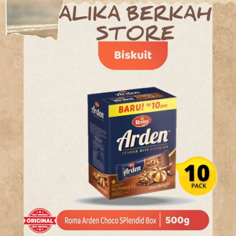 

Roma Arden tender bite cookies box isi 10Pcs x 2.000