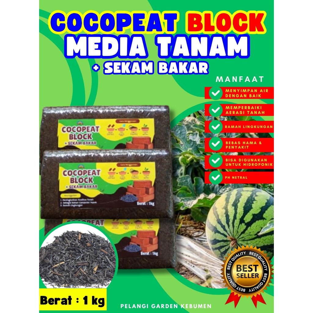 PROMO  Cocopeat Anggrek, Cocopeat Asia Tani, Cocopeat Alas Hamster