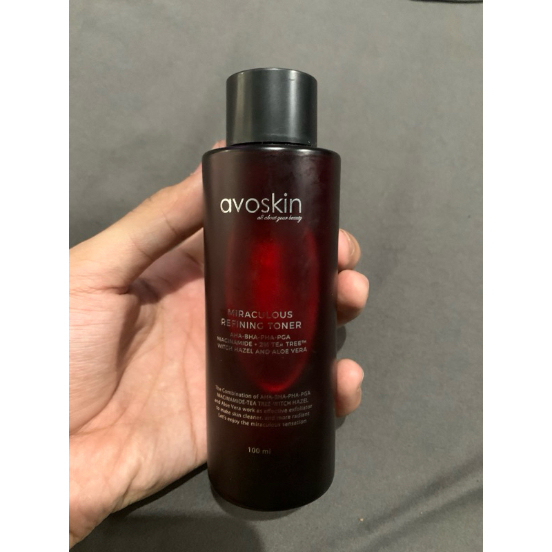 avoskin toner exfo (bukan yang retinol)