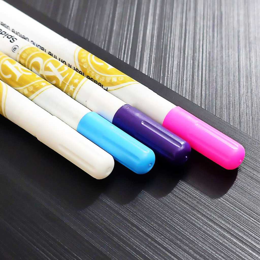 

RP Spidol Air Textile – Pena Tanda Kain Hilang dengan Air | Fabric Marker Jahit & Bordir