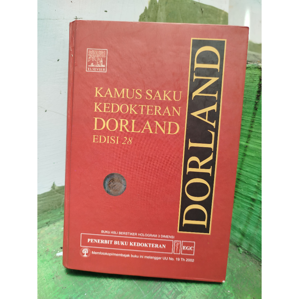 [Buku Preloved] Kamus Saku Kedokteran Dorland Edisi 28 Original Elsevier Penerbit Buku Kedokteran EG