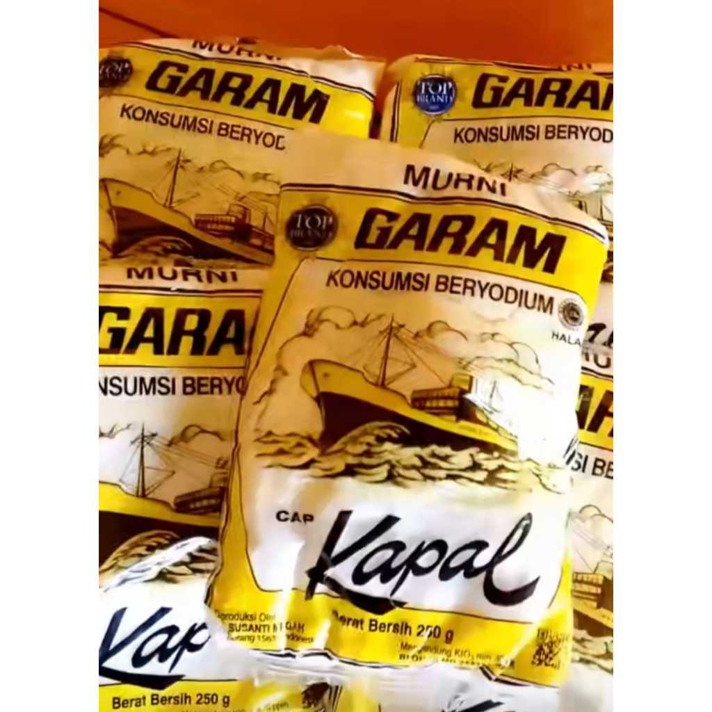

Garam Murni Cap Kapal 250gr ASLI / Garam Konsumsi 4.9 463 penilaian 2,6RB Sold