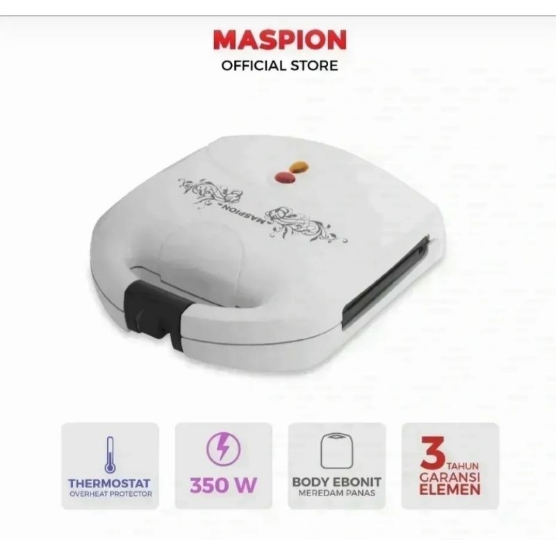 MASPION SANDWICH TOASTER MT 206