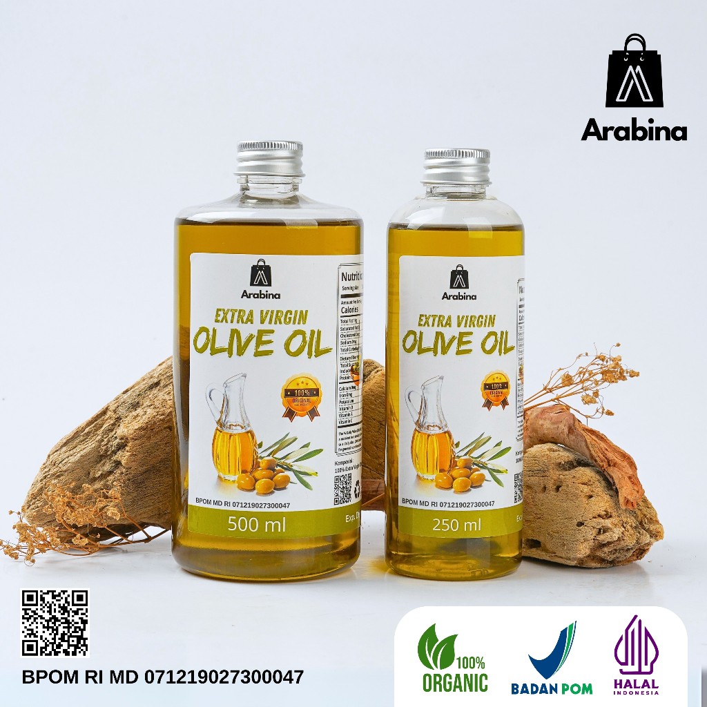 

ADY78 Arabina Minyak Zaitun Extra Virgin Olive Oil Asli EVOO