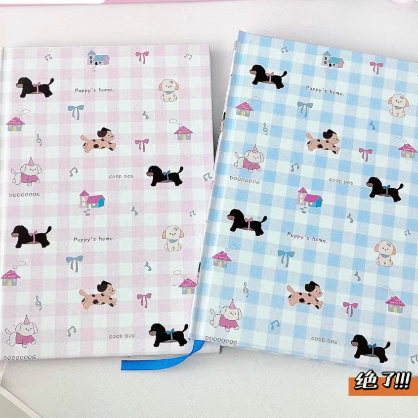 

NOTEBOOK DOG PUPPY BLUE / BUKU TULIS PUPPY / BUKU TULIS A5 LUCU / BUKU TULIS PUPPY DOG PATTERN
