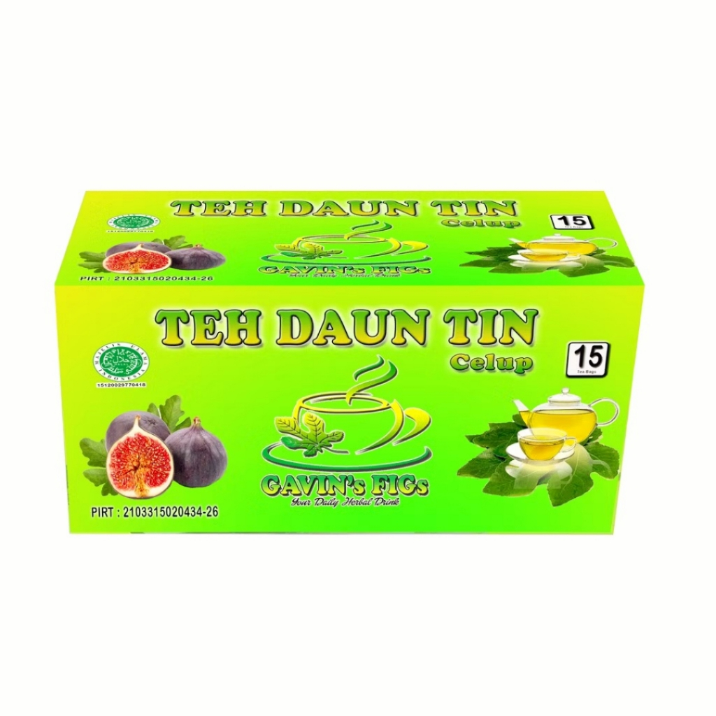 

TEH Celup DAUN TIN Isi 15 Tea Bag Herbal Daun Ara