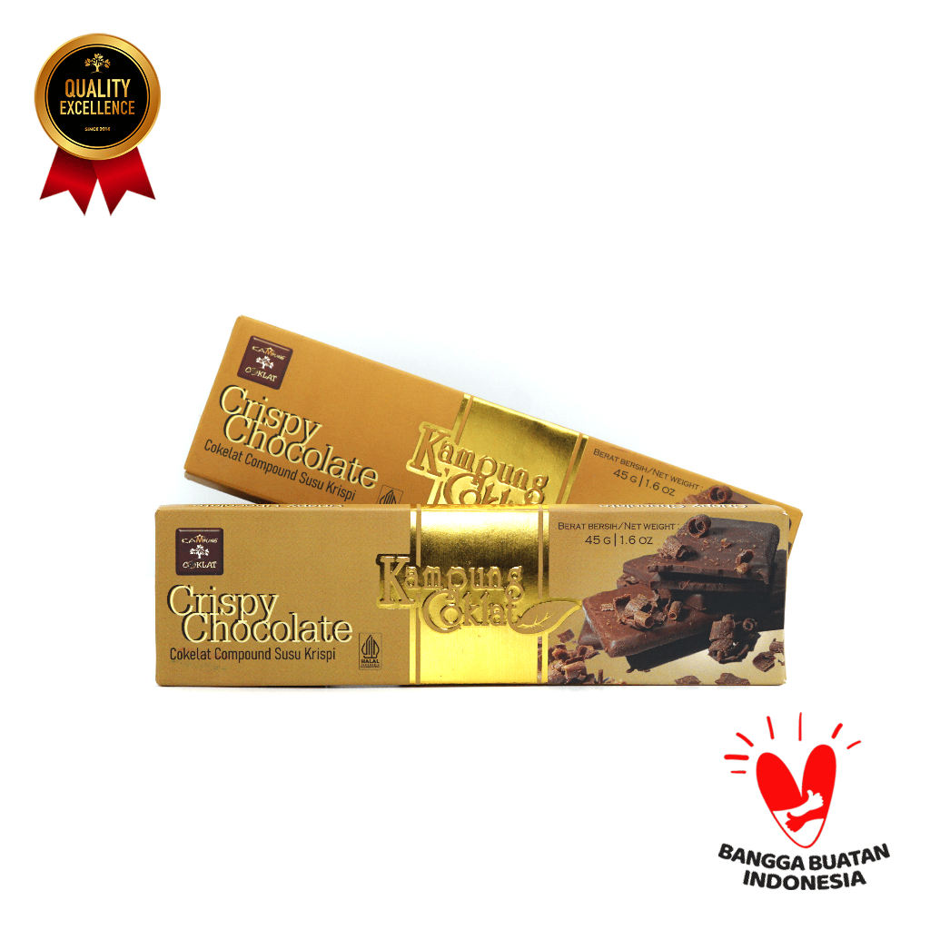 

COKLAT BAR CRISPY 45 GRAM - KAMPUNG COKLAT