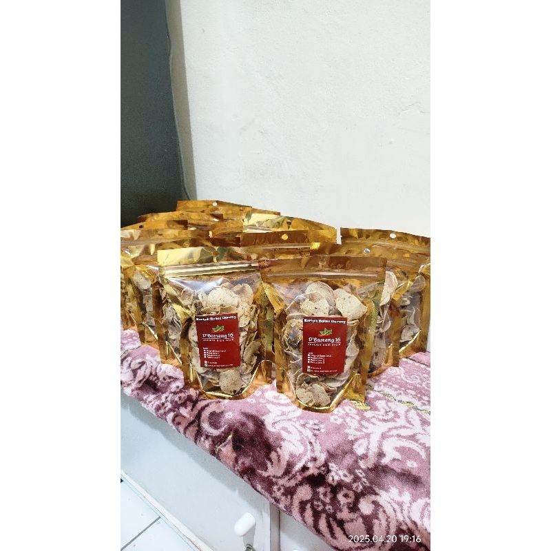 

Basreng koin daun jeruk pedas LEVEL 3