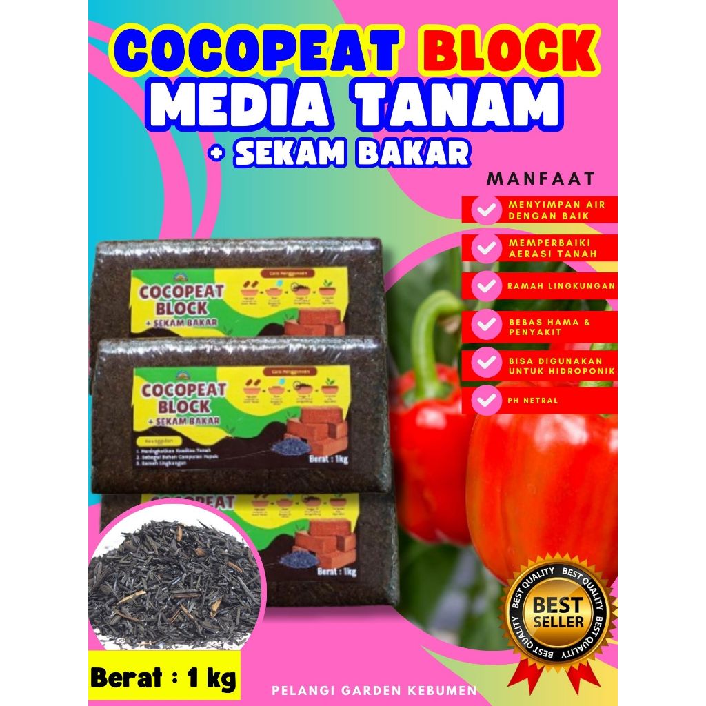 PROMO  Cocopeat Anggrek, Cocopeat Asia Tani, Cocopeat Alas Hamster
