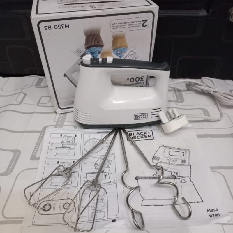Hand Mixer Black Decker M-350 B5 ori