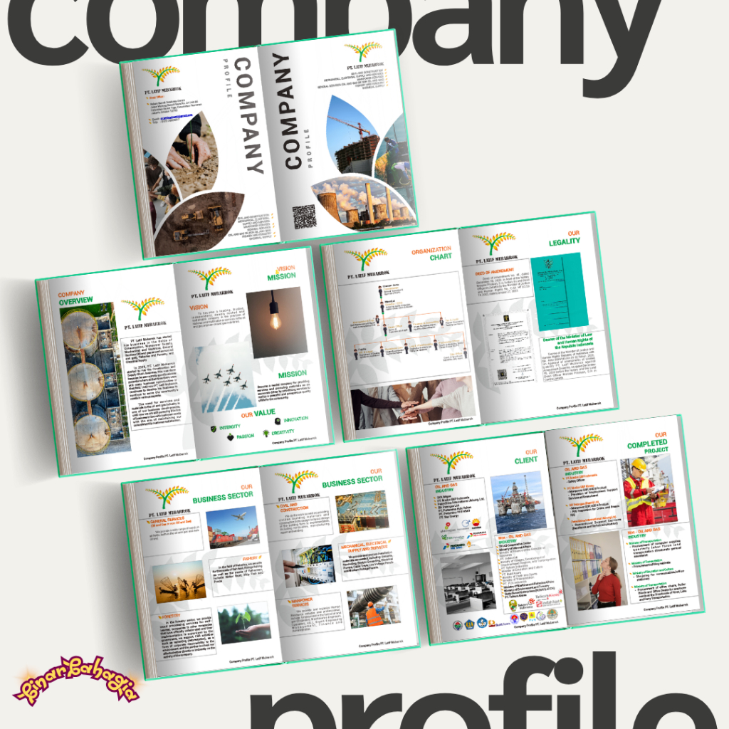 

Jasa Desain Company Profile Profesional