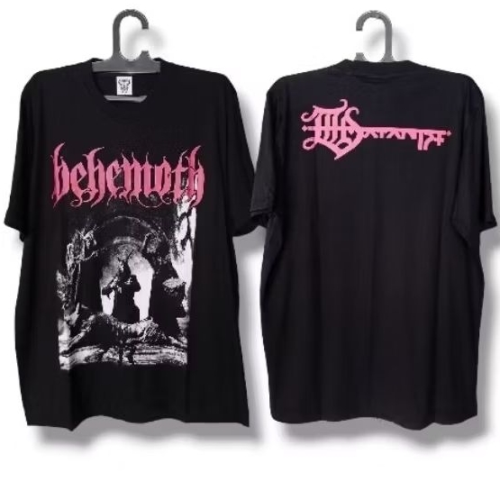 kaos BEHEMOTH |built up 24s tanpa jahitan samping