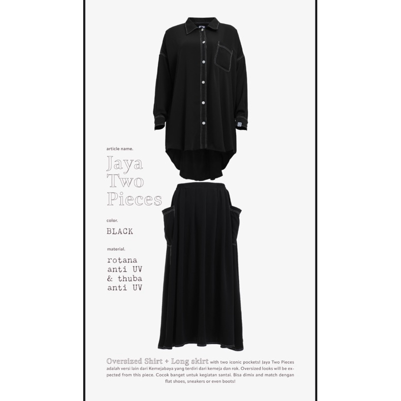 ELMADINA • Jaya Two Pieces • Jaya Tupis
