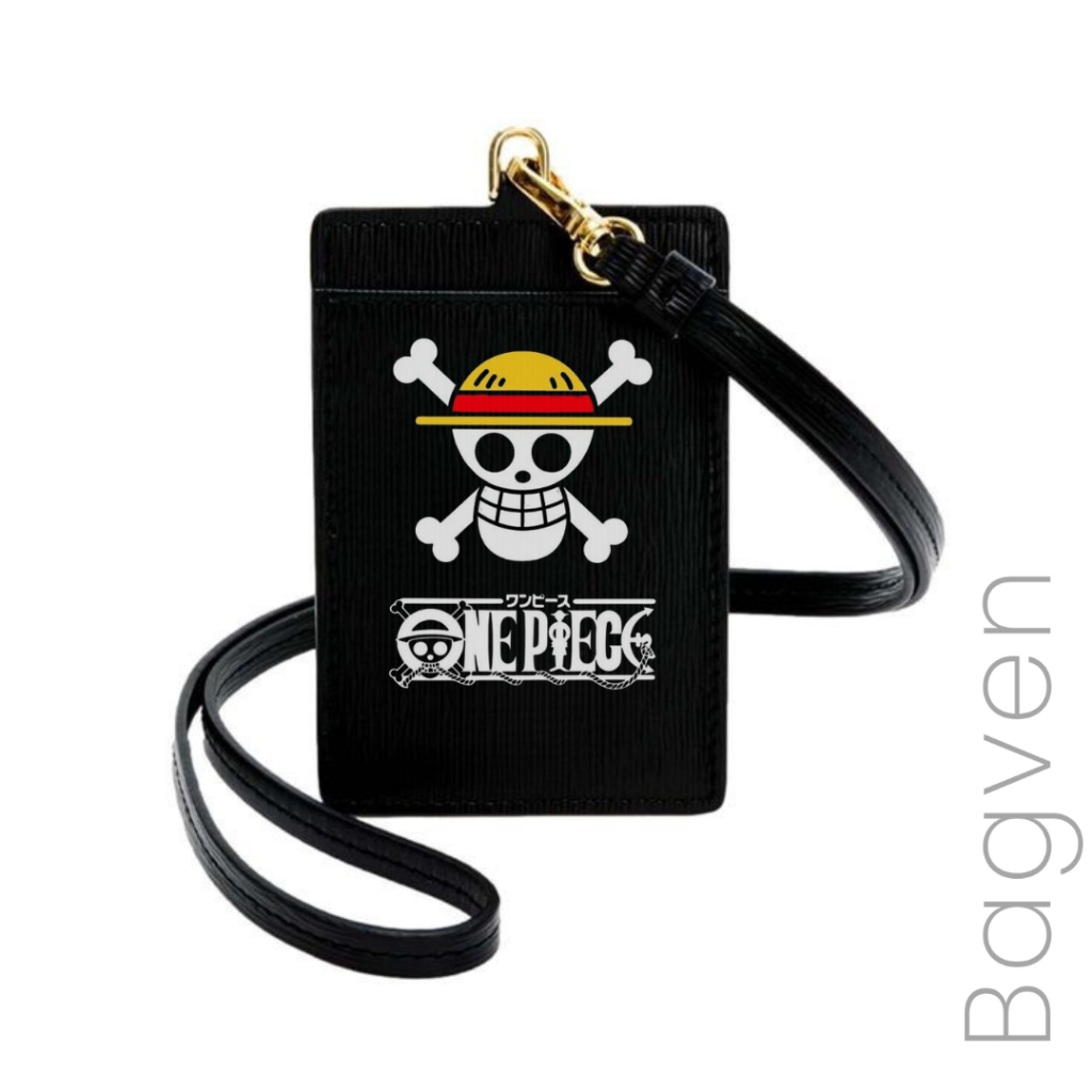 

Name Tag ID Card - Casing ID Card Kulit Motif One Piece