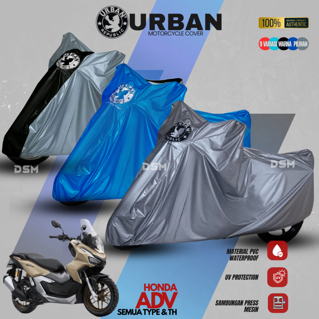 Urban Cover Motor Honda ADV 100% Waterproof / Sarung Motor ADV150