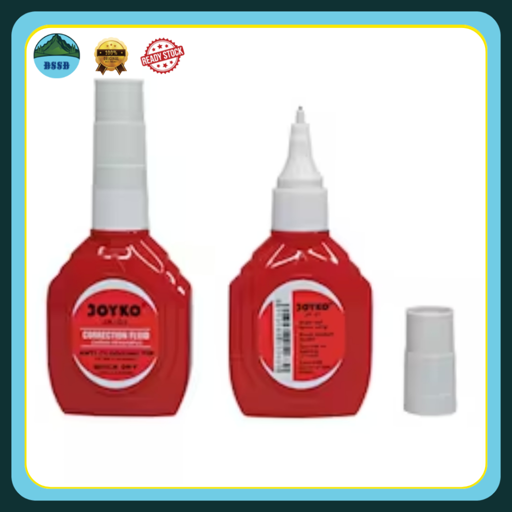 

Tipe X Cair Joyko | Correction Tape Fluid | JK-01