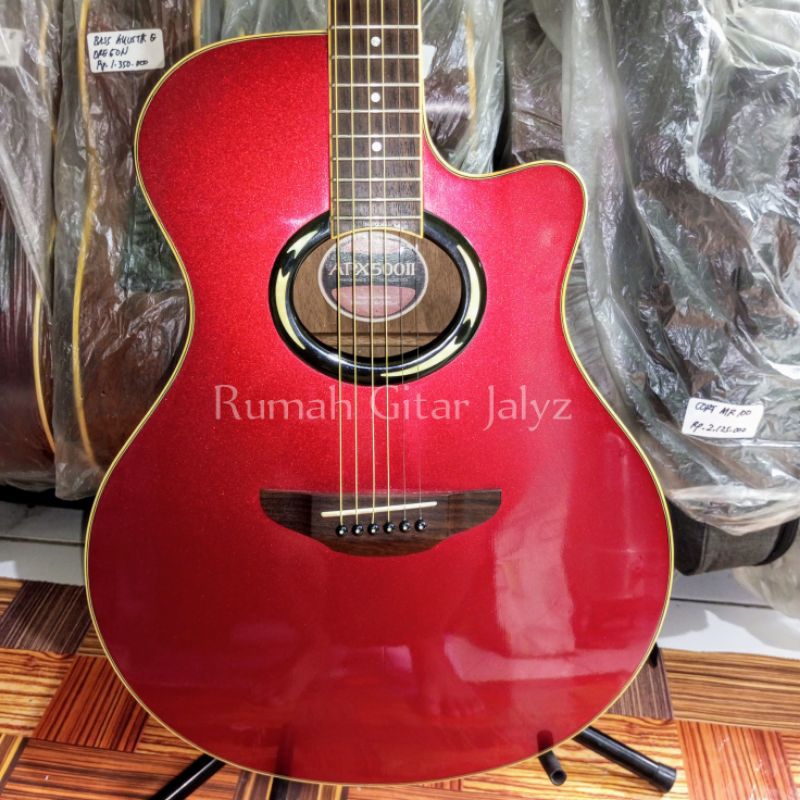 gitar bekas second seken Yamaha Apx 500II original