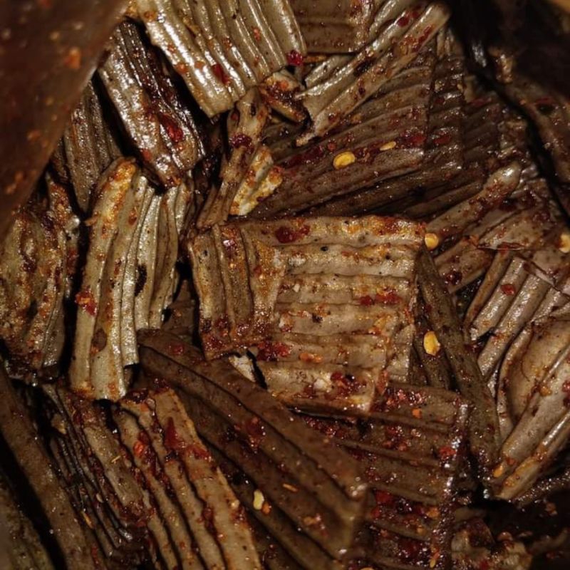 

Kerupuk Jengkol Pedas Daun Jeruk Kemasan 500gr