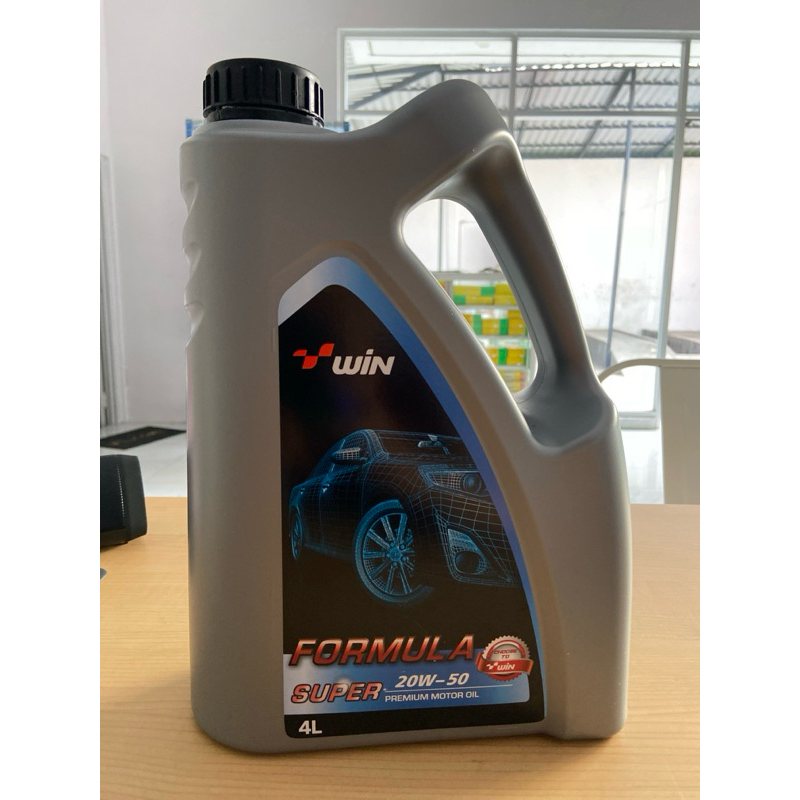 Win Formula Super 20W-50 oli mesin bensin 4 Liter