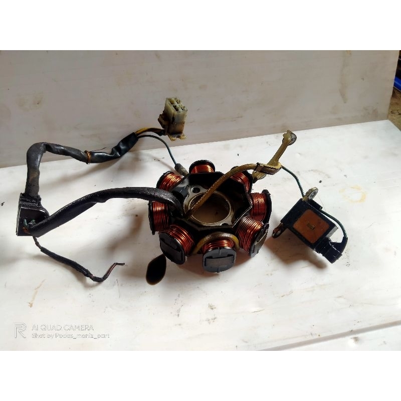 Spul Megapro Primus original copotan motor set fulser