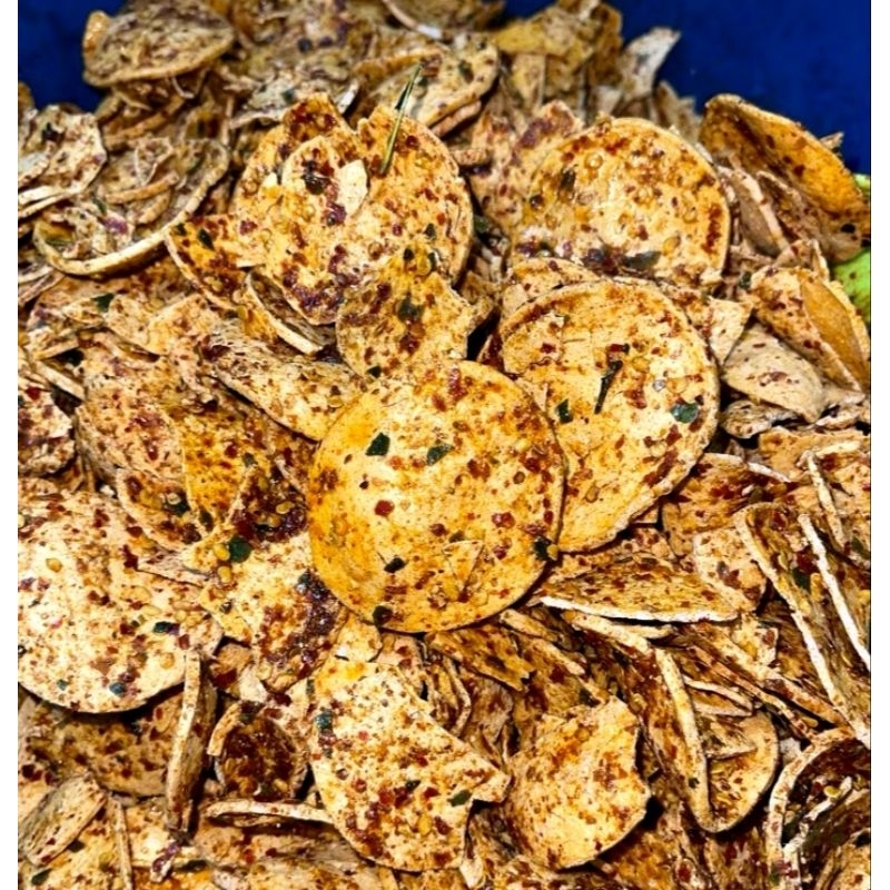 

basreng koin/pipih pedas daun jeruk 100gr