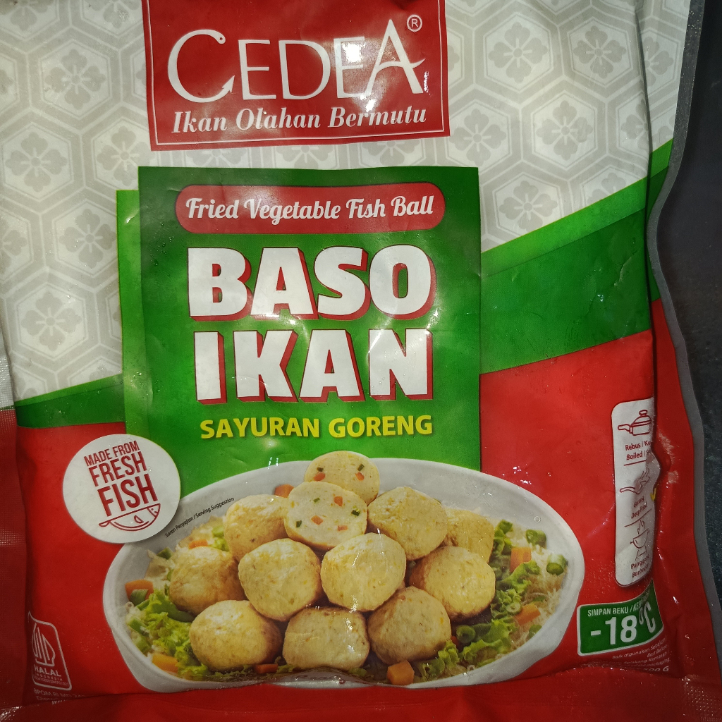 

CEDEA, Baso Ikan Sayuran